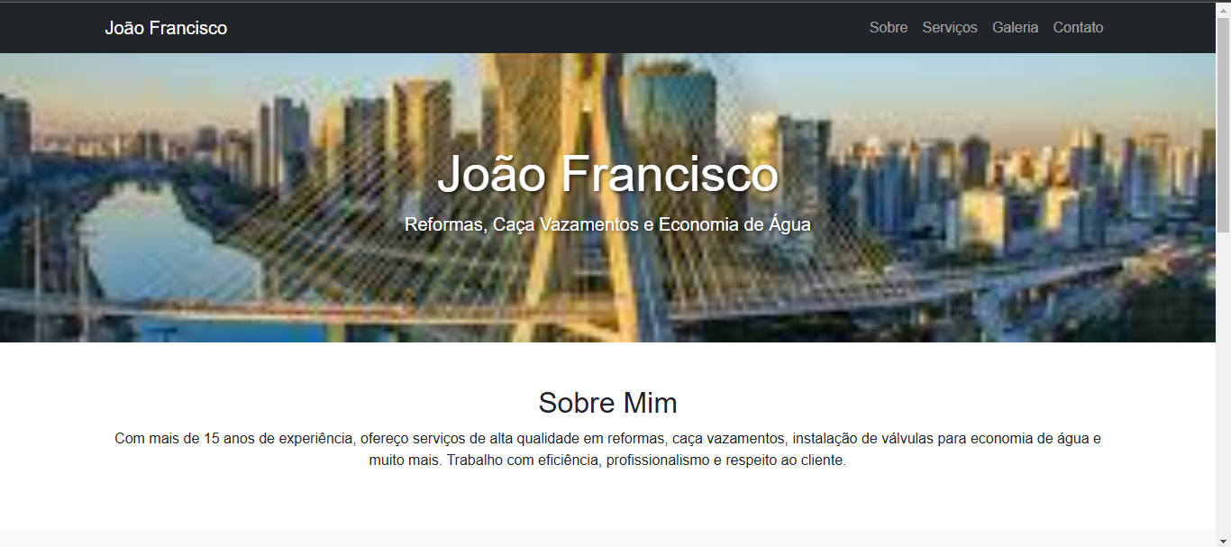 Landing Page Reformas